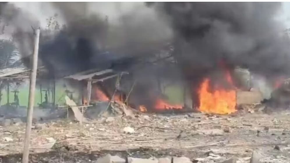 ஆந்திரா - பட்டாசு விபத்து