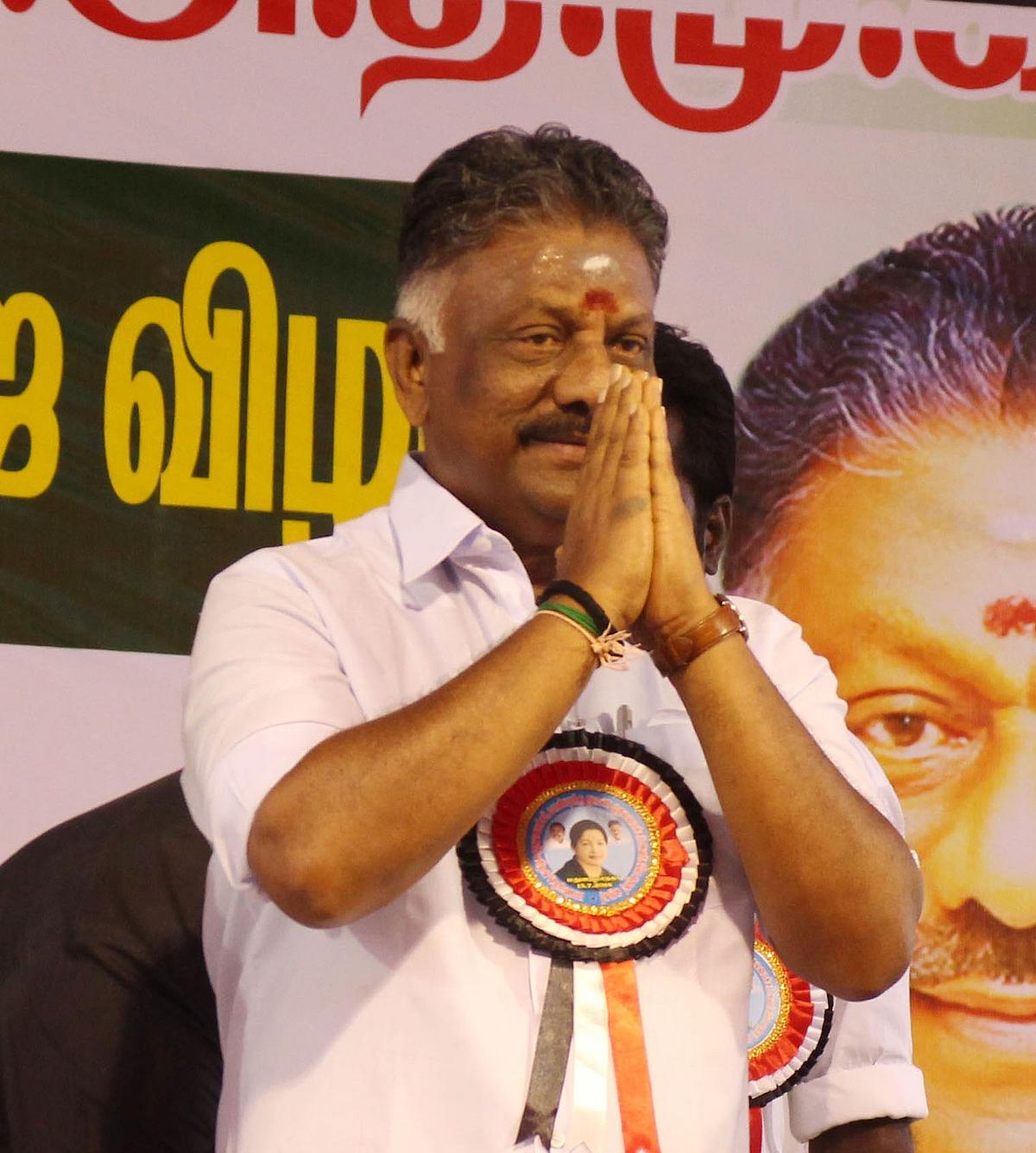 ஓ.பன்னீர்செல்வம்