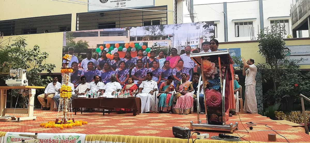 ஏழை எளியோருக்கு உதவும் கரங்களாக மாறிய அரசுப்பள்ளி ஆண்டு விழா! - ஒரு நெகிழ்ச்சி தருணம்