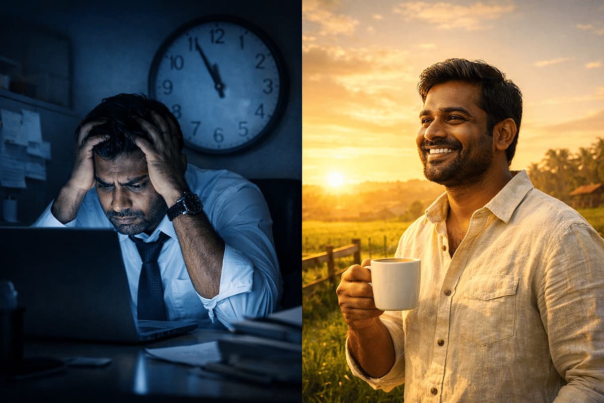 Work pressure vs Early Retirement