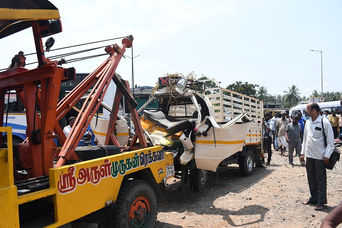 சேலம் வாகன விபத்து