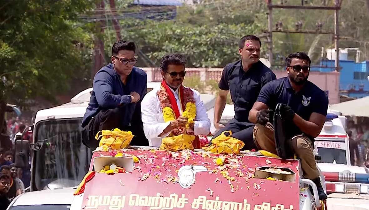 தவெக விஜய் காரைக்குடி