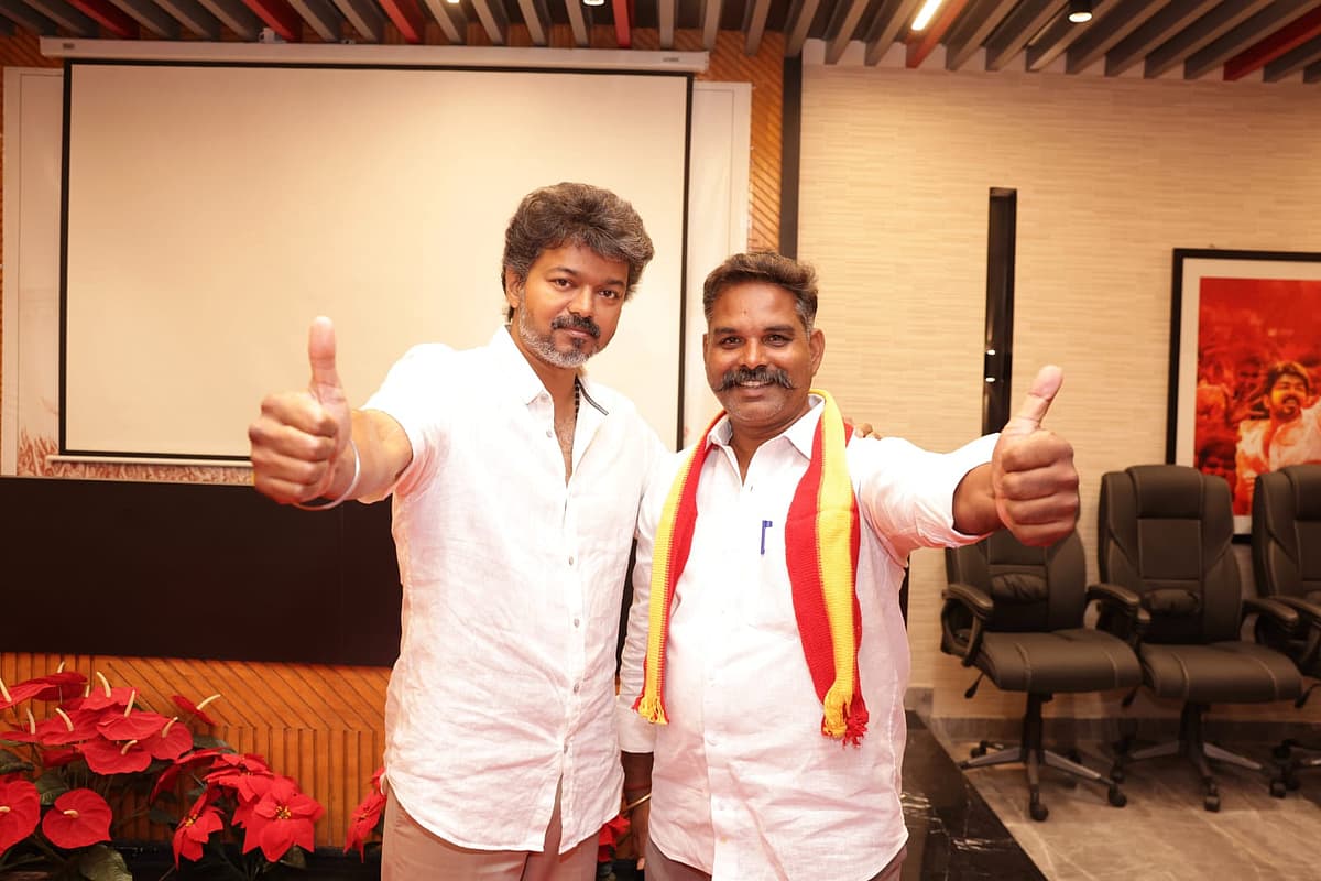 தவெக ஆதரவு சுயேச்சை வேட்பாளர்