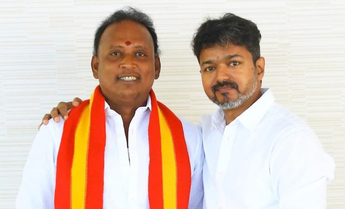தேனி தவெக தெற்கு மாவட்ட செயலாளார் லெஃப்ட் பாண்டி