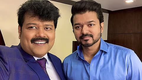 நடிகர் ஶ்ரீமன் - விஜய்