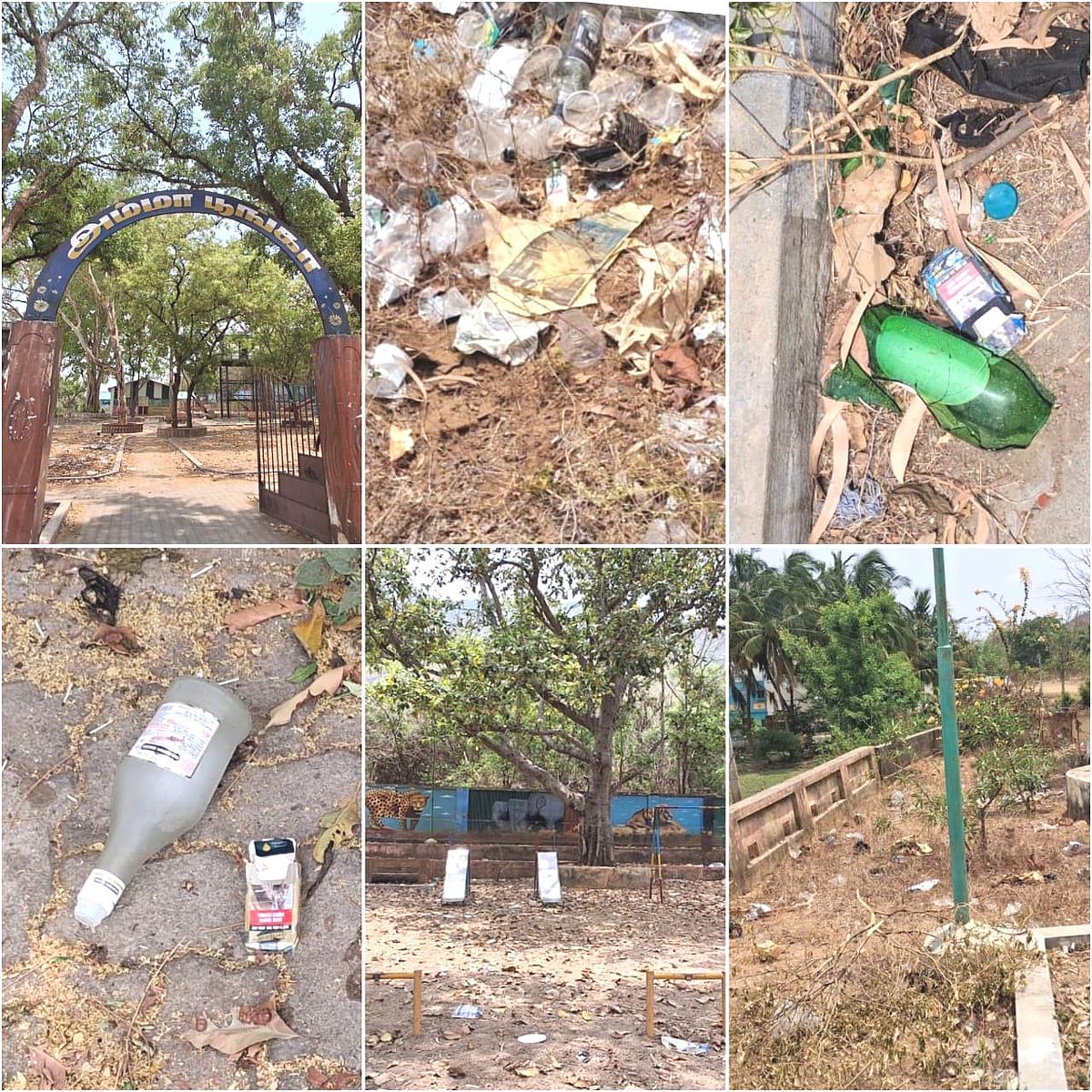 சமூகவிரோத கூடமாக மாறிய அவலம்