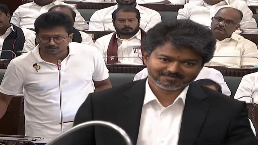 முதல்வர் விஜய் - எதிர்கட்சி தலைவர் உதயநிதி ஸ்டாலின்