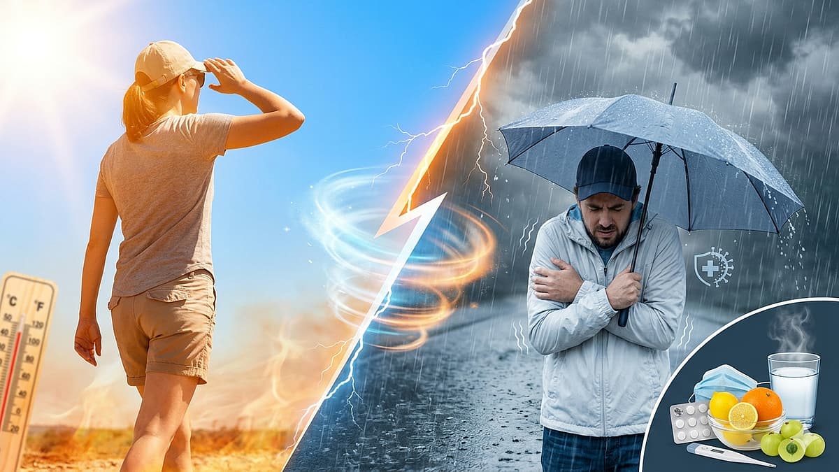 மாறும் வானிலை... உடனே உடல்நலம் பாதிக்கப்படுவது ஏன்?