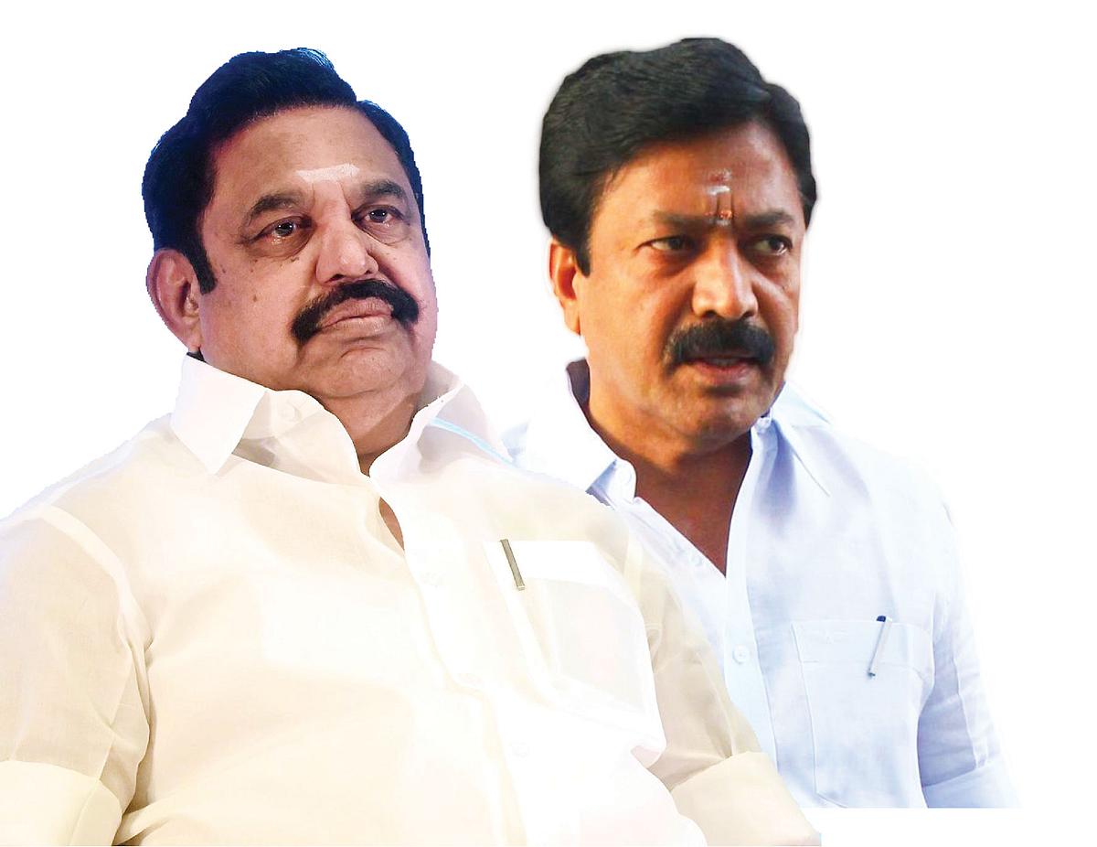 எடப்பாடி பழனிசாமி, சி.வி.சண்முகம்