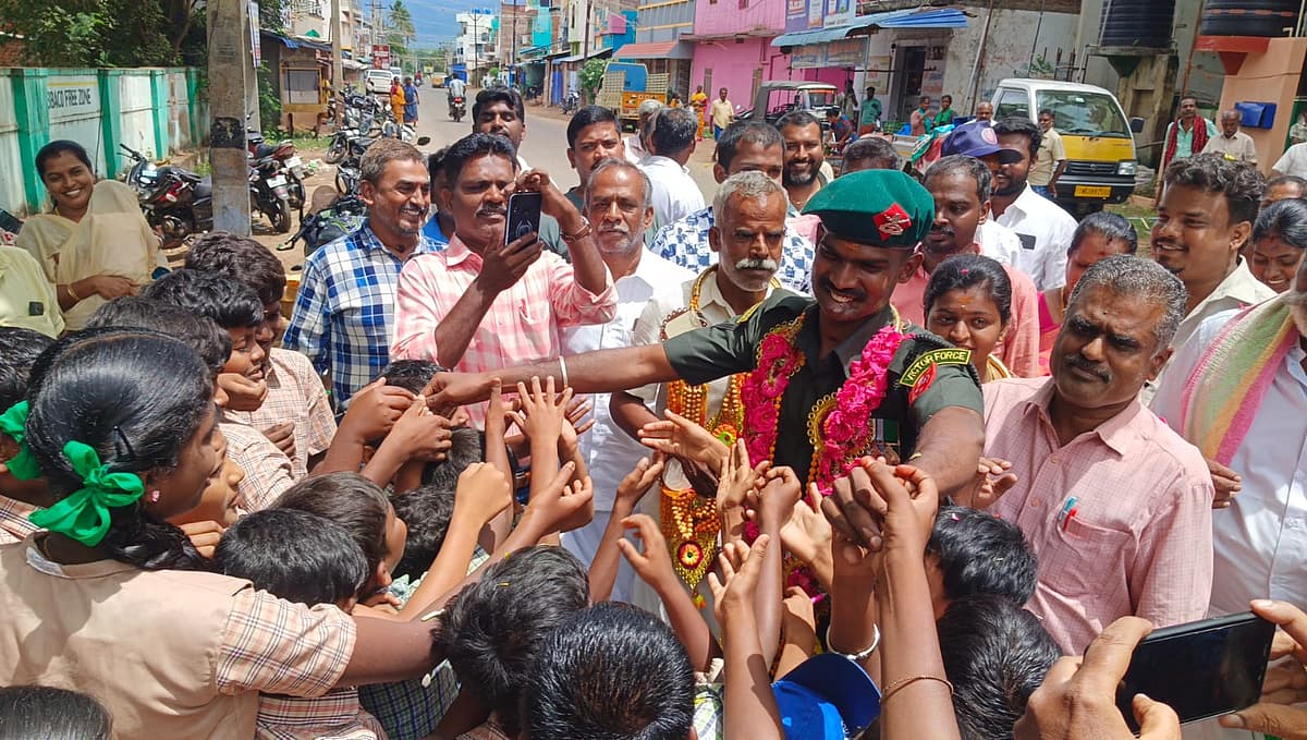 ராணுவ வீரர் மீனாட்சி சுந்தரம்