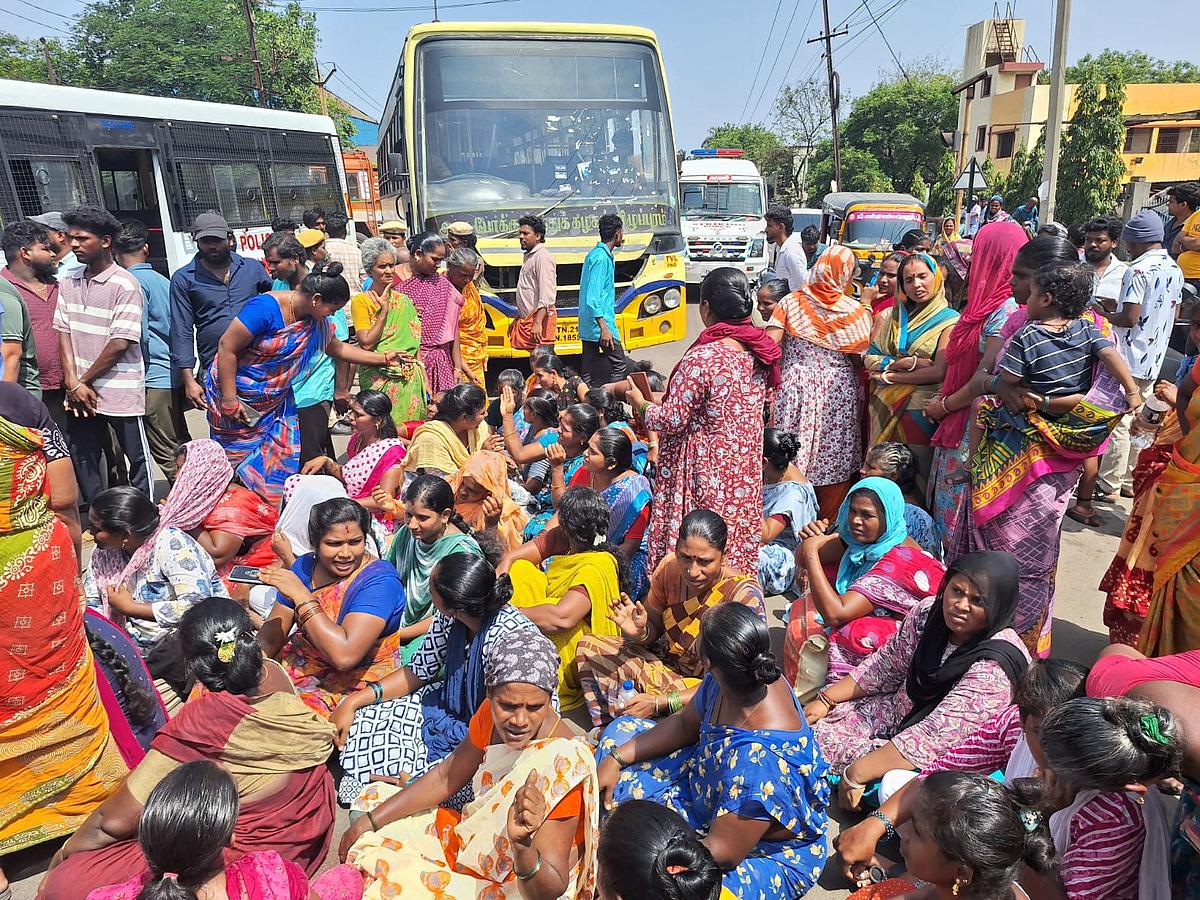 மக்கள் சாலை மறியல்