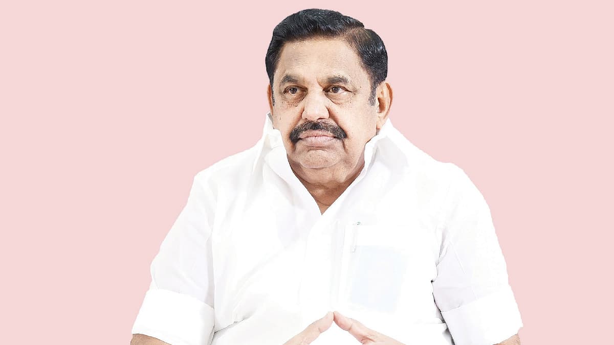 எடப்பாடி பழனிசாமி