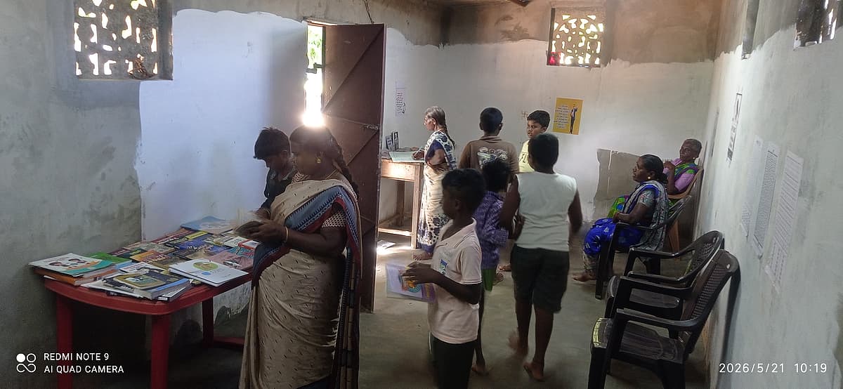 இளைஞர்கள் தொடங்கிய 'பீம்ஜி புத்தகாலயம்'