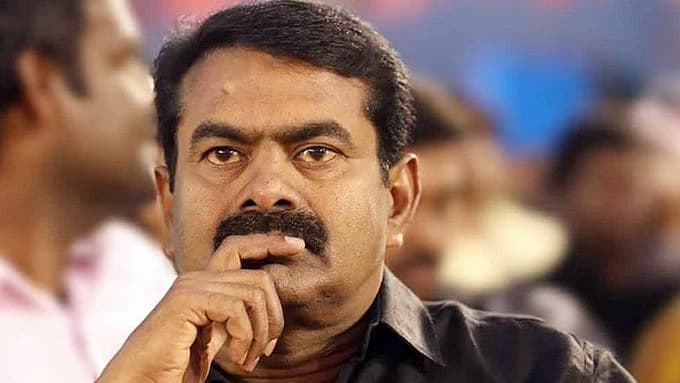 நாதக தலைவர் சீமான்