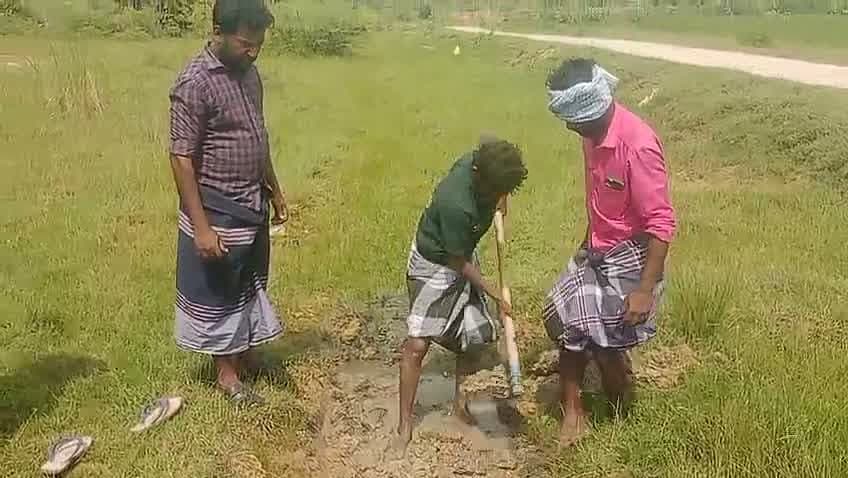 தண்ணீர் ஊறும் பழைய மயானம்