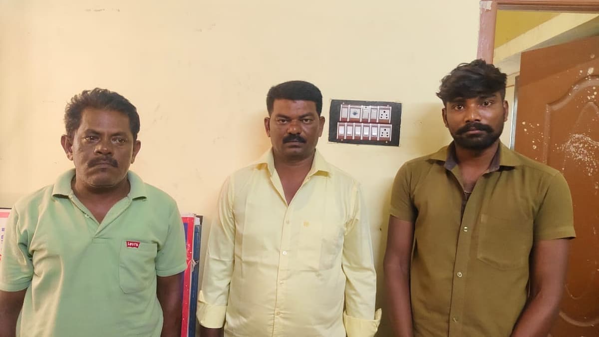 கஞ்சா கடத்தலில் ஈடுபட்டு கைதானவர்கள்