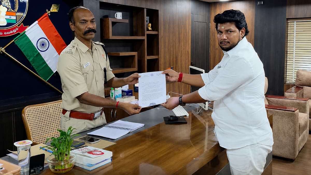 தவெக எம்.எல்.ஏ விஜய் மகாலிங்கம்