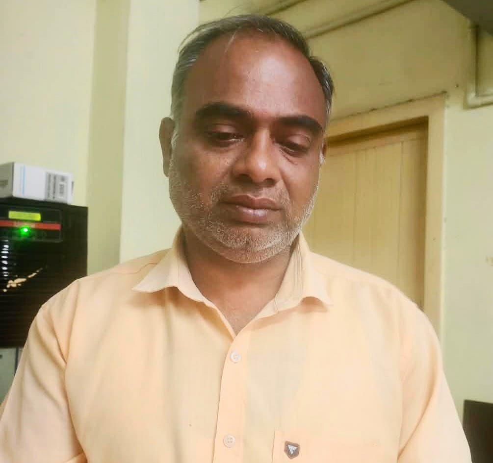 கைது செய்யப்பட்ட ஆசிரியர் ஜெகதீசன்