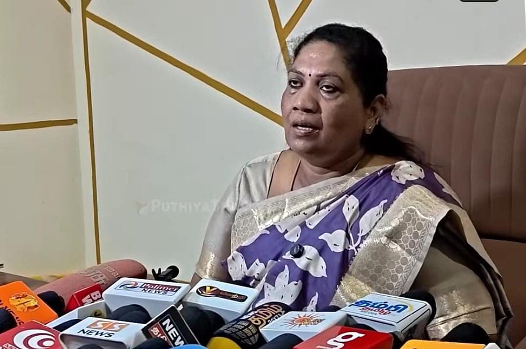 த.வெ.க வேட்பாளர் சத்தியபாமா