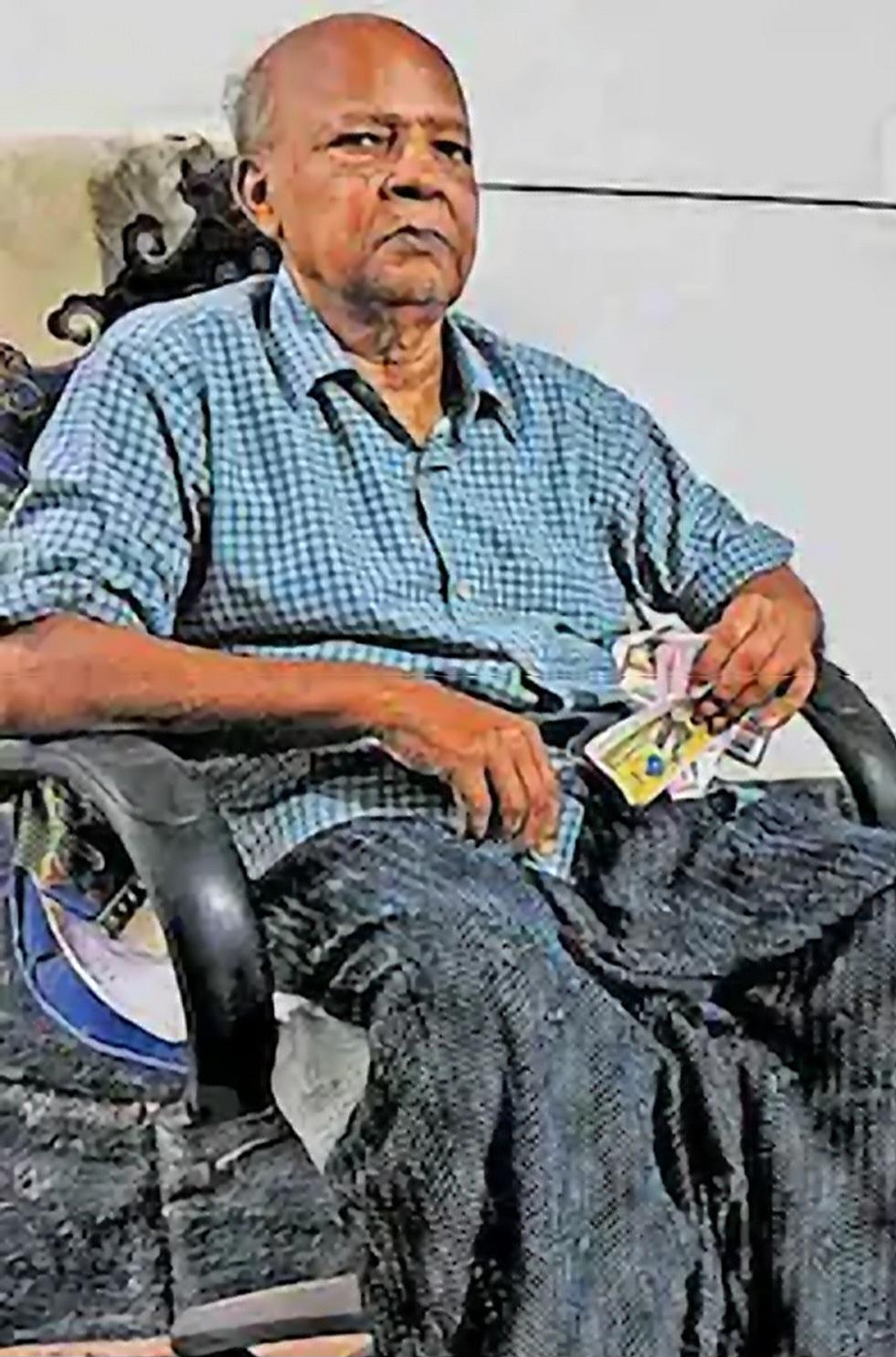 60 ஆண்டுகளாக லாட்டரி வாங்கிய ராகவன்