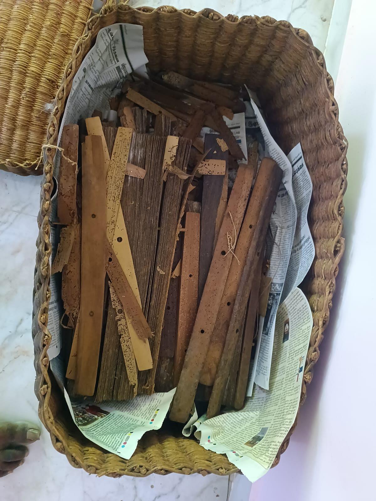 புதுக்கோட்டை ஓலைச்சுவடிகளுக்கு புத்துயிரூட்டிய தொல்லியல் துறை!