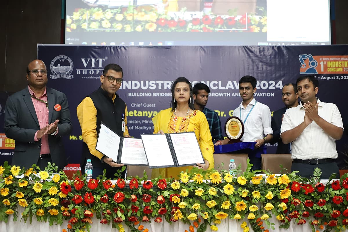 VIT Bhopal University: போபால் விஐடியில் நடைபெற்ற தொழில்துறை இணைப்பு ...