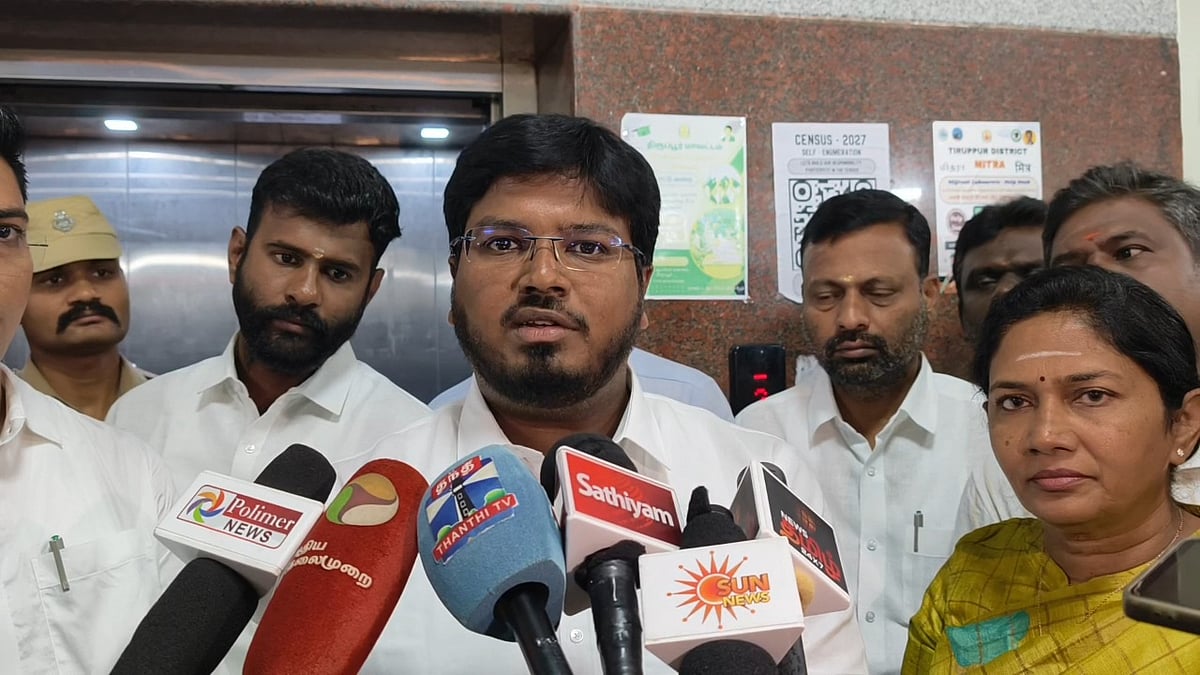நொய்யல் ஆற்று நுரைக்கு சோப்பு, ஷாம்பும் காரணம்: அமைச்சர் விளக்கம்